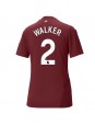 Manchester City Kyle Walker #2 Alternativní Dres pro Dámské 2024-25 Krátký Rukáv